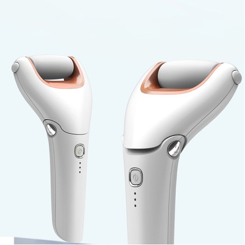 Electric foot callus remover with a flexible head