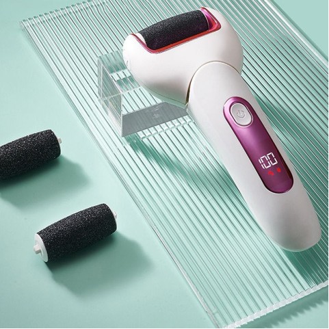 Rechargeable electric foot callus remover