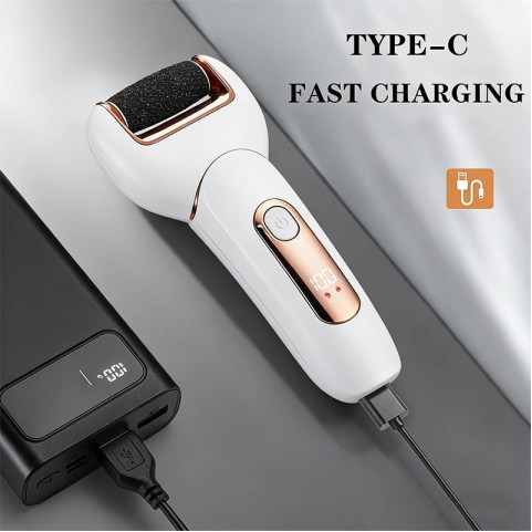 Rechargeable electric foot callus remover