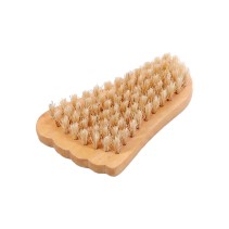 Creative Foot-Shaped Boar Bristle Foot Cleaning Brush