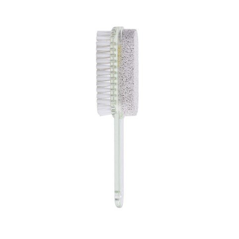 Non-slip foot file and brush for removing dead skin and calluses