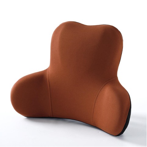 Blue adjustable lumbar cushion