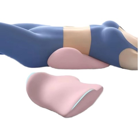 Lumbar Support Cushion U-Shaped Ergonomic Memory Foam Pillow Removable Washable