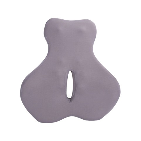 High-density lumbar support cushion for office chairs