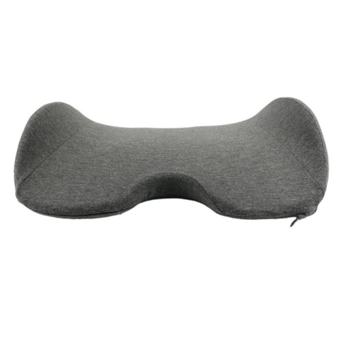 Grey memory foam lumbar cushion