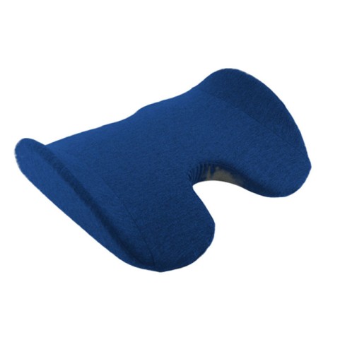 Grey memory foam lumbar cushion