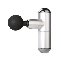 Silver Portable Mini Massage Gun