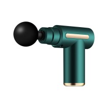 Green portable massage gun
