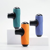 Orange compact electric massage gun