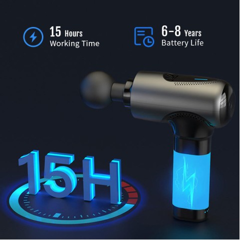 Professional Electric High-Frequency Portable V-Shaped Fascia Gun