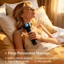 Portable Deep-Tissue Muscle Massage Gun