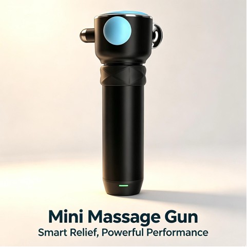 Portable Deep-Tissue Muscle Massage Gun