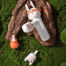 Mini Electric Vibrating Rabbit-Shaped Fascia Gun