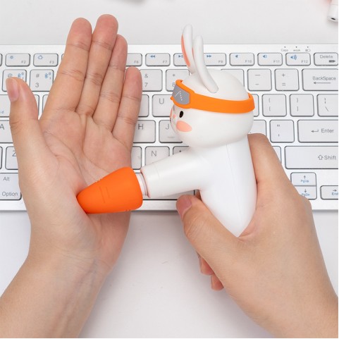 Mini Electric Vibrating Rabbit-Shaped Fascia Gun