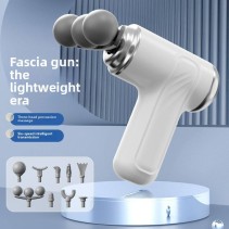 Mini Portable 3-Head Fascia Gun with Adjustable Speed Settings