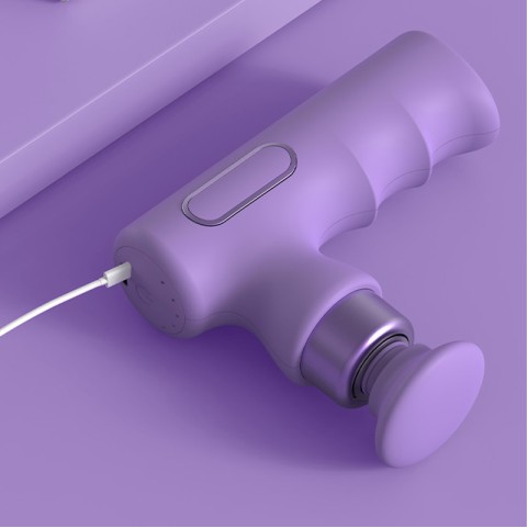 Ultra-mini rechargeable vibration muscle fascia gun