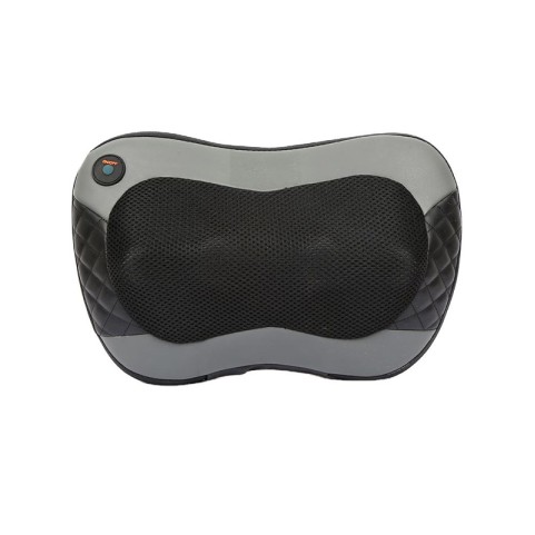 Dark gray shiatsu massage pillow