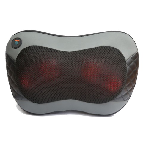 Dark gray shiatsu massage pillow