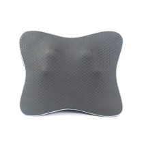 Grey electric home massage pillow