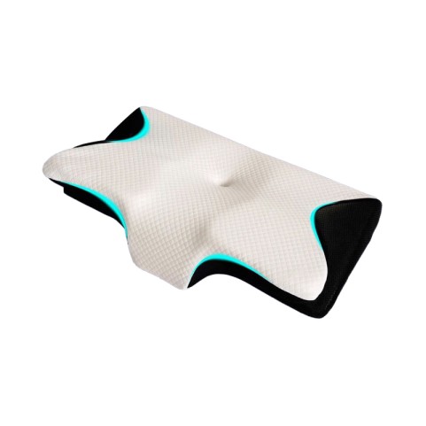 Ergonomic Memory Foam Cervical Massage Pillow