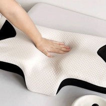 Ergonomic Memory Foam Cervical Massage Pillow