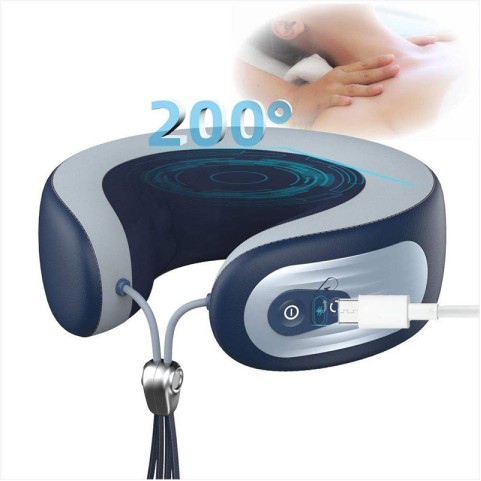 Rechargeable 360-Degree Vibration Neck Massager