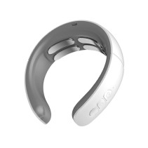 Silver Smart Portable Heated Neck Massager