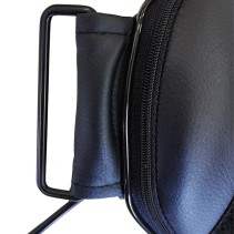 Dark blue electric smart neck massager