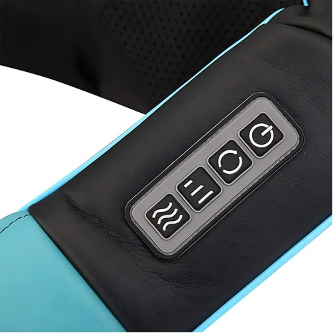 Electric Heated Shiatsu Kneading and Rolling Massager