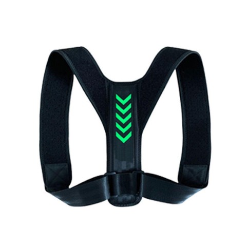 Black upright breathable neoprene posture corrector