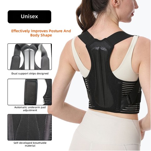 Flexible Back Support and Posture Corrector