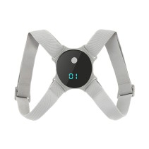 Grey portable posture correction strap