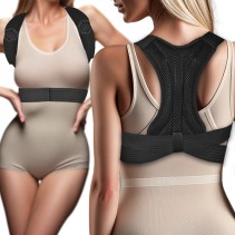 Adjustable Portable Posture Corrector with Electronic Sensor