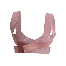 Pink Adjustable Back Support Posture Corrector