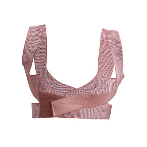 Pink Adjustable Back Support Posture Corrector