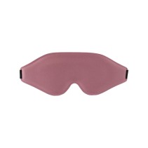Solid-color blackout sleep mask for side sleepers