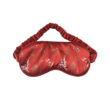 Embroidered Printed Silk Sleep Mask