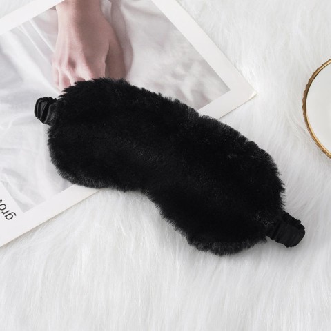 Plush Comfortable Skin-Friendly Light-Blocking Sleep Mask