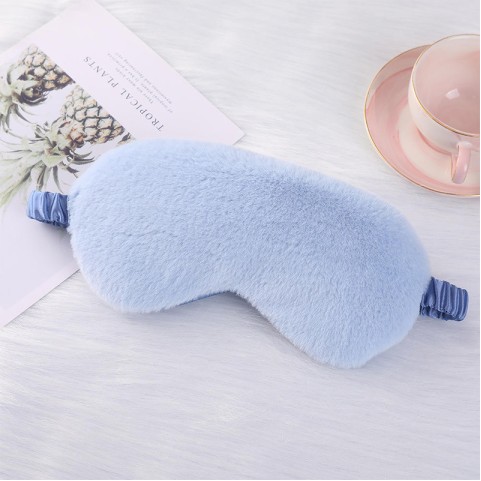 Plush Comfortable Skin-Friendly Light-Blocking Sleep Mask