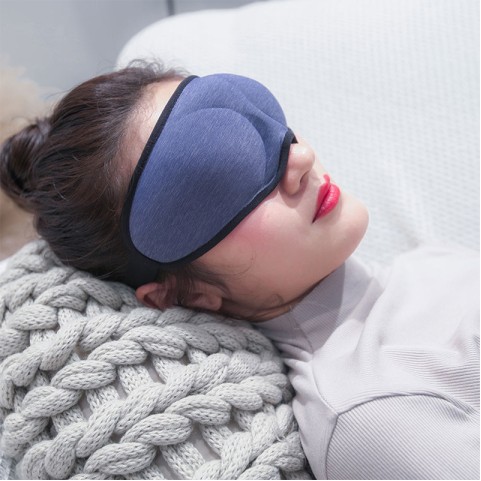 3D Knit Cotton Cooling Eye Mask