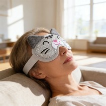 Reusable elastic gel eye mask
