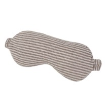 Cotton Striped Weighted Sleep Mask