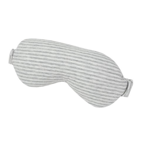 Cotton Striped Weighted Sleep Mask