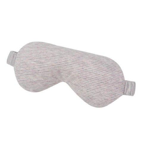 Cotton Striped Weighted Sleep Mask