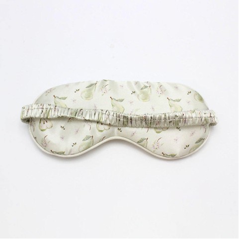 Full-Print Light-Blocking Satin Sleep Mask