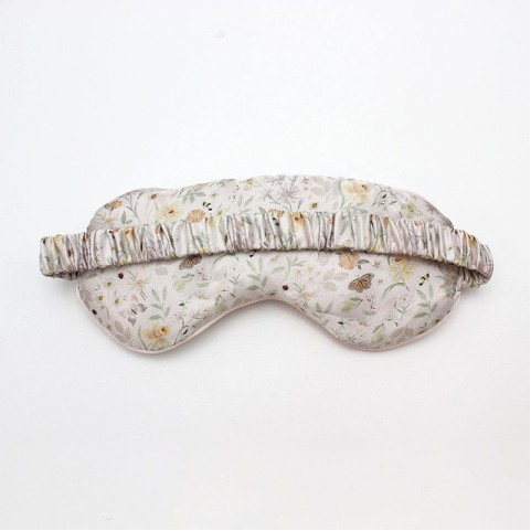Full-Print Light-Blocking Satin Sleep Mask