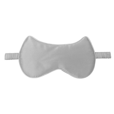 Cartoon cat-shaped light-blocking and eye-protecting silk eye mask