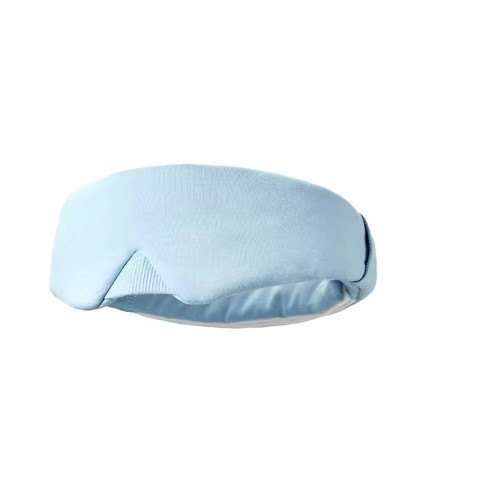 Beige blackout sleep mask