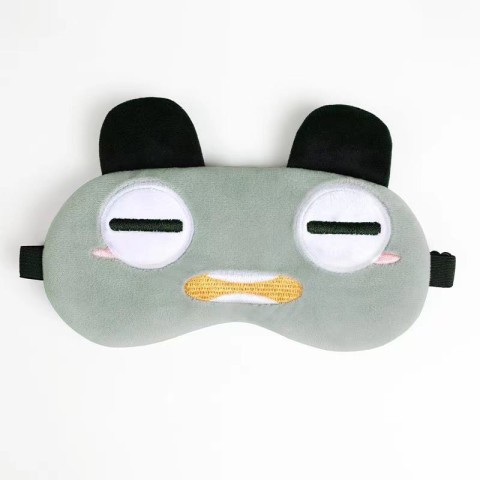 Children Cute Embroidery Ice Eye Mask