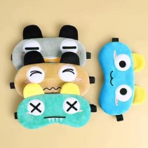 Children Cute Embroidery Ice Eye Mask